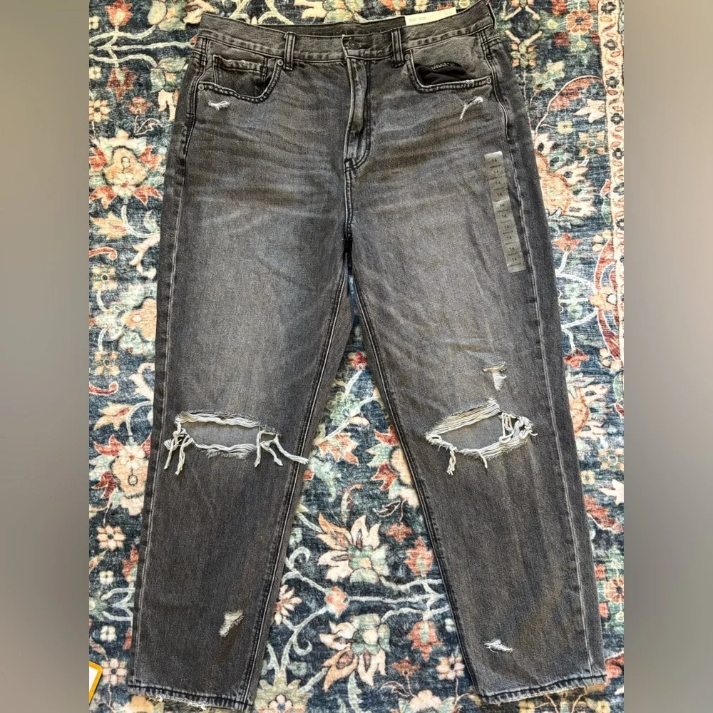 American eagle Distressed Black Jeans for Women - Picture 1 of 2